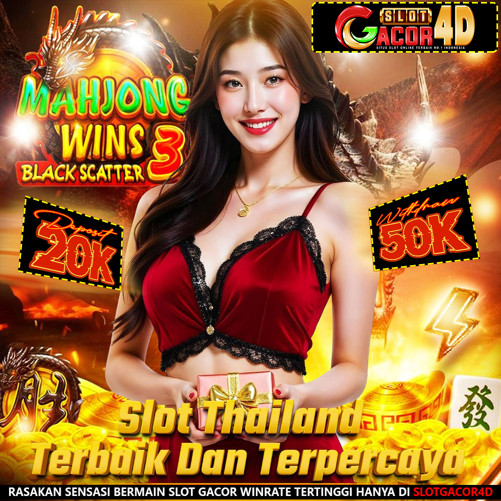 SLOTGACOR4D >> Link Register Game Slot Online Server Thailand Trusted 2025